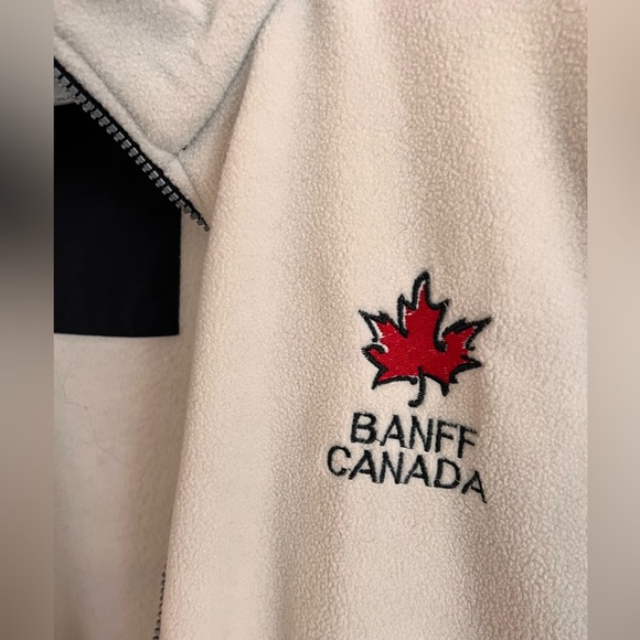 Vintage Banff Canada Fleece Zip Up - Picture 3 of 5